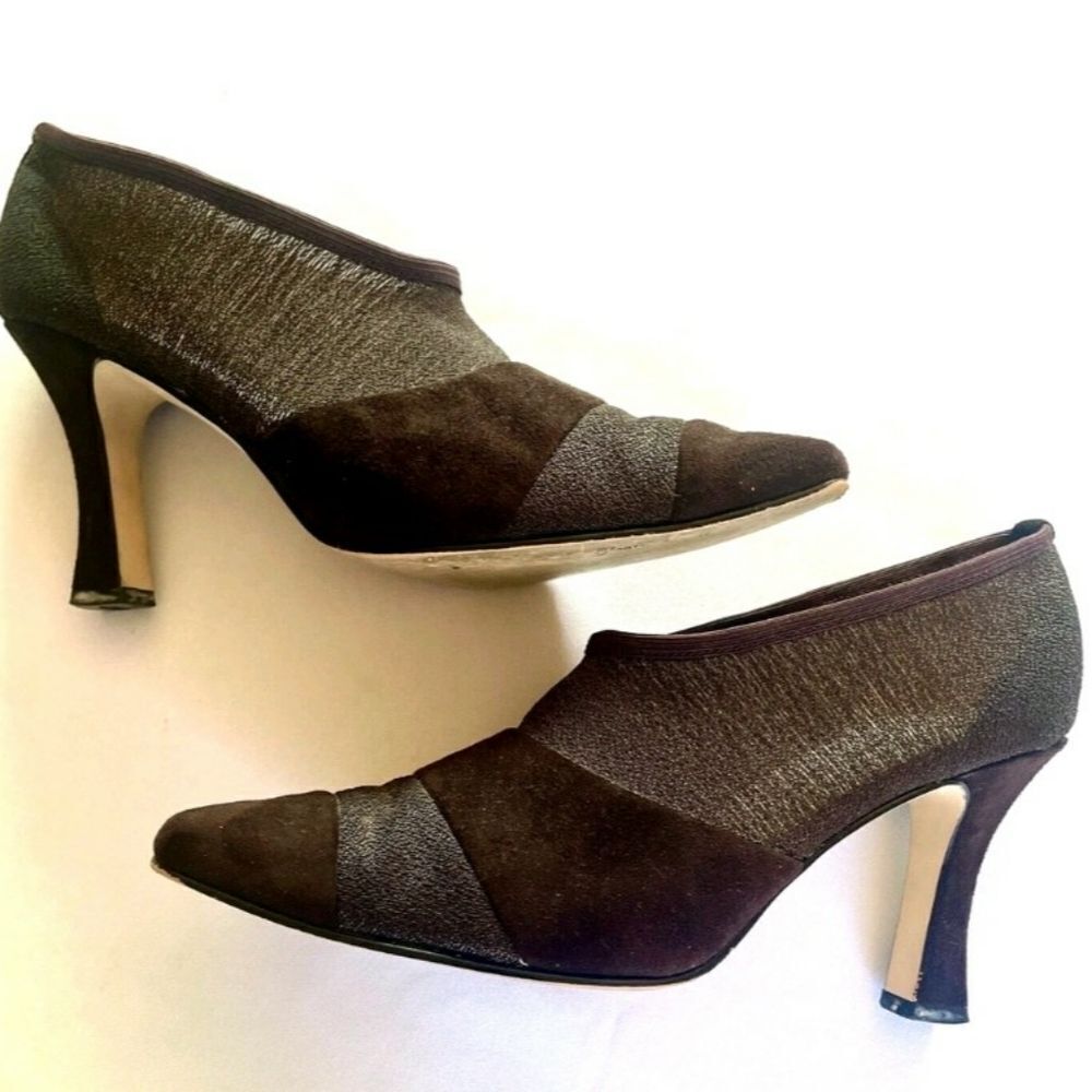VTG Bisou Bisou Black Pumps Size 6